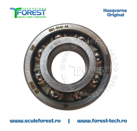 Rulment original cu bile stanga drujba Husqvarna 545, 555, 560 - Img 2