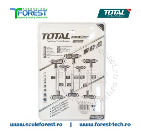 Set 8 chei hexagonale TOTAL | SculeForest.ro - Img 2