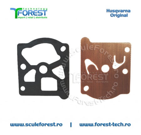 Set membrane carburator original motocoasa Husqvarna 545RX, 545RXT, 555RX, 555RXT - Img 4