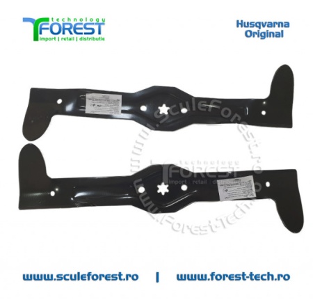 Set original cutite pentru tractor Husqvarna TC142T, TC342T - 540mm (1070mm) - Img 2