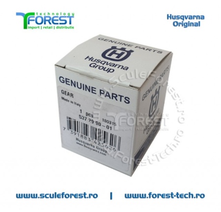 Set original pinioane angrenaj unghiular (reductor) motocoasa Husqvarna 128LDx, 327P5, 323P4, 325P5X, 525P4S - Img 5