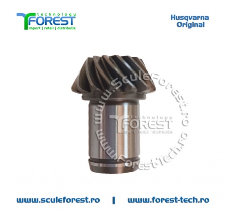 Set original pinioane angrenaj unghiular (reductor) motocoasa Husqvarna 343R, 345RX, 545RX, 545RXT - Img 6