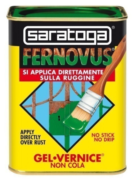 Vopsea gel FERNOVUS lucioasa - 750ml - culoare verde - Img 2