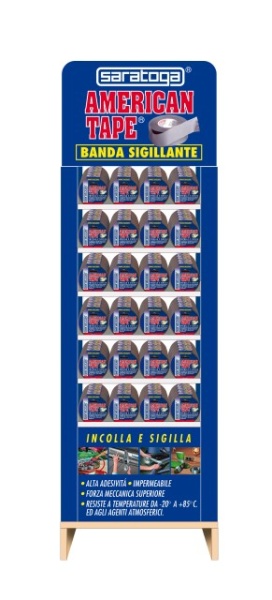 Banda adeziva puternica AMERICAN TAPE in blister 25m x 50mm - Img 2