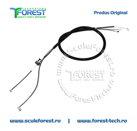 Cablu acceleratie complet original pentru motocoasa Husqvarna 323R, 325RX, 327RX - Img 3