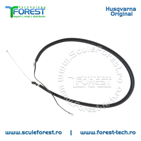 Cablu acceleratie original complet pentru motocoasa Husqvarna 333R MarkII - Img 2