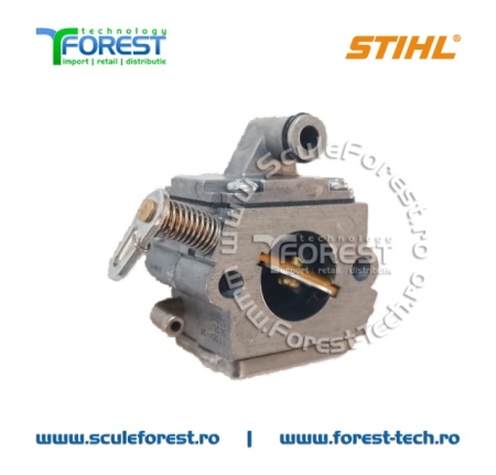 Carburator original pentru drujba Stihl MS170 2MIX, MS180 2MIX - Img 3