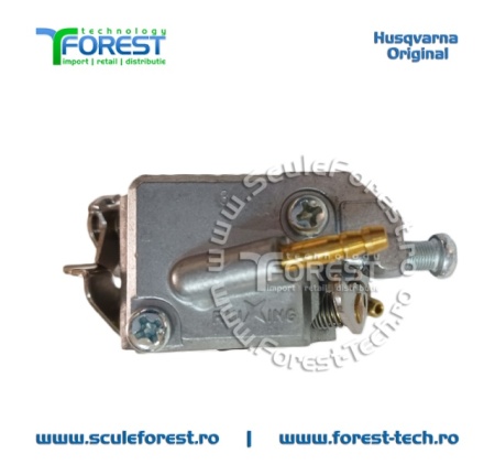 Carburator original pentru motocoasa Husqvarna 129R, 325RX - Img 5