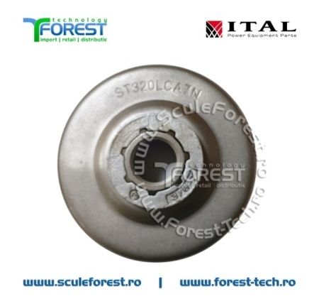 Carcasa ambreiaj compatibila pentru drujba Stihl 044, 046, MS382, MS440, MS441, MS460, MS462 cu sproket si rulment pas .3/8" - Img 5