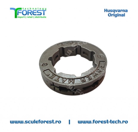 Carcasa ambreiaj originala pentru drujba Husqvarna 570, 575XP, 576XP cu sproket si rulment pas .3/8" - Img 5