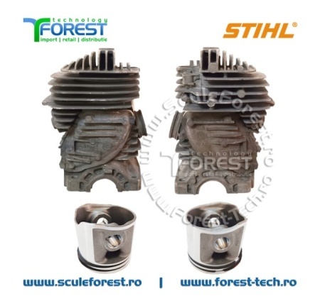 Cilindru original drujba Stihl MS271 44.7mm - iesire rotunda - Img 4