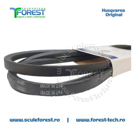 Curea originala pentru masa de taiere la tractor Husqvarna TC 342, TC 342T - Img 5