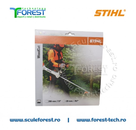 Disc (cutit) motocoasa Stihl, arbusti 200mm 22dinti | SculeForest - Img 5