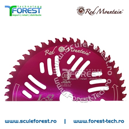 Disc (cutit) motocoasa VIDIA, arbusti 230mm 52dinti | SculeForest - Img 4