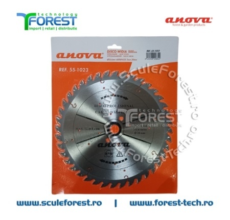 Disc taiere arbusti VIDIA Anova arbusti 255 mm, 40 dinti, 20mm | SculeForest.ro - Img 3