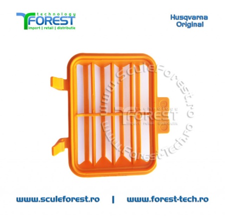 Filtru aer cu sita din plastic original pentru drujba Husqvarna 130, 135 Mark II - Img 6