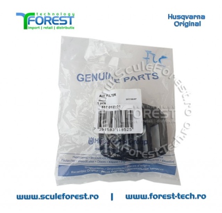 Filtru aer cu sita din plastic original pentru drujba Husqvarna 357XP, 359 - Img 6