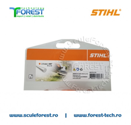 Fir motocoasa (damil) 2.4mm x 14m Stihl Round | SculeForest - Img 5