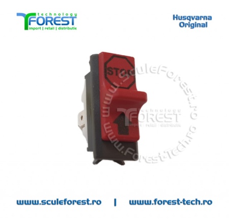 Intrerupator original pentru drujba Husqvarna 42, 51, 55, 61, 136, 137, 142, 242, 262XP, 268, 288, 395XP - Img 2