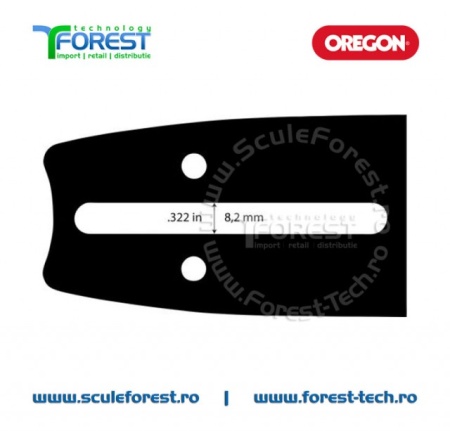 Lama drujba Oregon 14"(35cm) pas 3/8 canal 1.3mm DoubleGuard 041 - Img 3