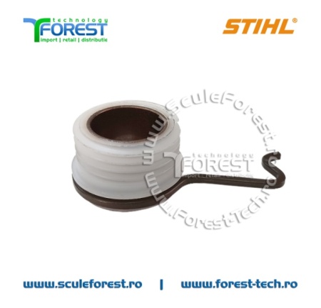 Melc ulei (pinion) original pentru pompa ulei drujba Stihl MS651, MS661, MS661C - Img 6