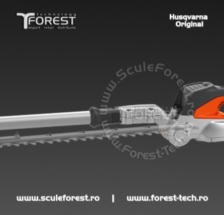 Motounealta gard viu cu acumulator Husqvarna 520i HT4 Li-Ion fara baterie si incarcator | SculeForest - Img 4