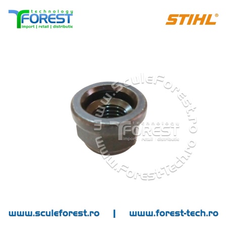 Piulita blocare originala pentru motocoasa Stihl cu diametrul M12 - Img 3