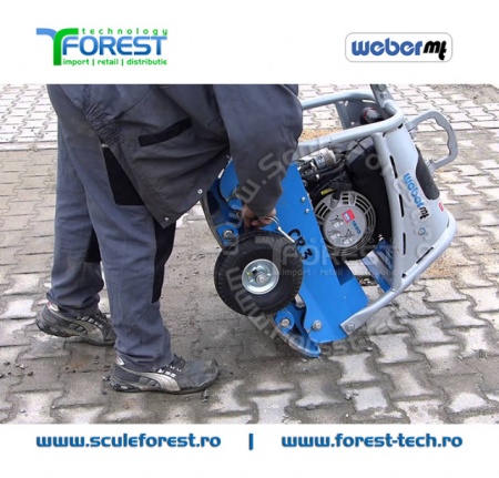 Placa compactoare reversibila WEBER CR 3 Hd - motor benzina Honda - Img 3