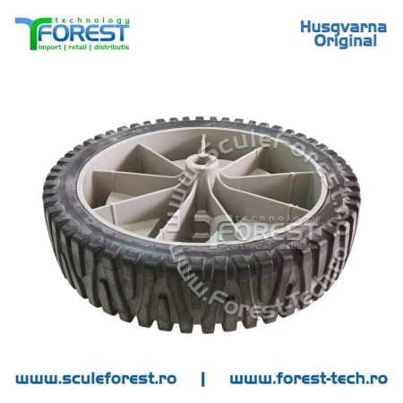 Roata fata originala pentru masina tuns gazon Husqvarna LC153, LC53 - Img 8