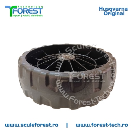Roata fata originala pentru masina tuns gazon Husqvarna LC247, LC247S, LC247i, LC347iVX - Img 7