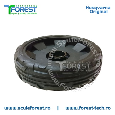 Roata fata originala pentru masina tuns gazon Husqvarna R147S, R151S, R153S - Img 10