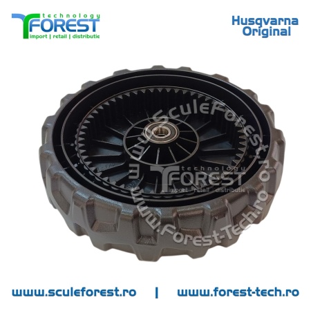 Roata spate originala pentru masina tuns gazon Husqvarna LC247S, LC347VLi, LC347iVX - Img 5