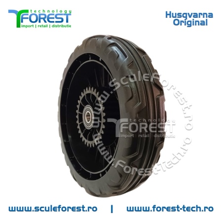 Roata spate originala pentru masina tuns gazon Husqvarna R147S, R153S - Img 3