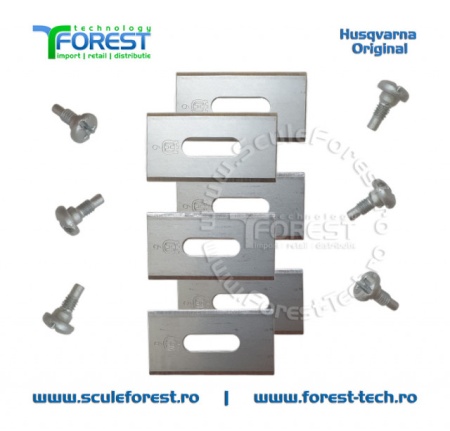 Set 6 cutite ENDURANCE pentru automower (robot de tuns gazonul) Husqvarna - Img 5