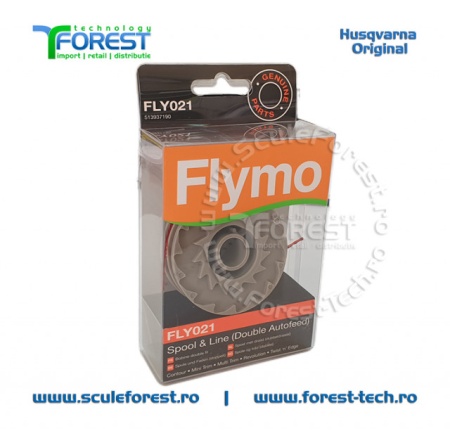 Tambur cu fir trimmere electrice Flymo Contour 500 - 700 - Img 2