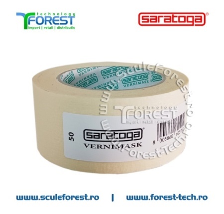 Banda adeziva pentru vopsire VERNIMASK - 50m x 50mm - Img 2