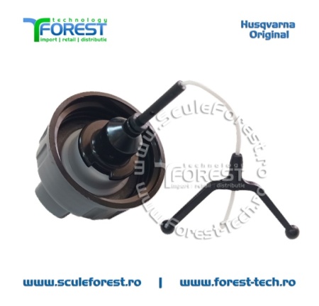 Buson rezervor carburant original pentru motocoasa Husqvarna 323R, 325RX, 333R - Img 2