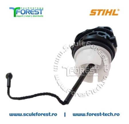 Buson rezervor ulei original pentru drujba Stihl MS170, MS181, MS210, MS230, MS250, MS260C - Img 4