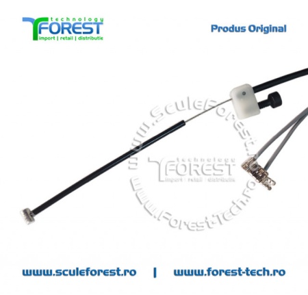 Cablu acceleratie complet original pentru motocoasa Husqvarna 355RX, 555RXT - Img 4