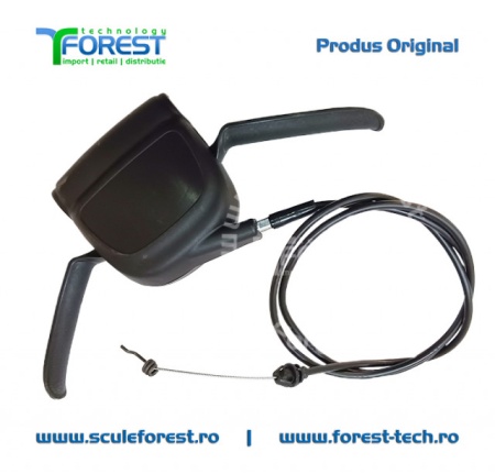 Cablu tractiune (propulsie) original COMPLET ptr. masina de tuns gazonul Husqvarna LC356V, LC356AWD - Img 3