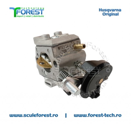 Carburator original pentru motocoasa Husqvarna 545RX, 545RXT, 545FX, 545FXT - Img 3