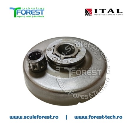 Carcasa ambreiaj compatibila pentru drujba Stihl 044, 046, MS382, MS440, MS441, MS460, MS462 cu sproket si rulment pas .3/8" - Img 2
