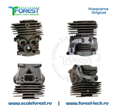 Cilindru original motocoasa Husqvarna 135R, 333R, 535RX, Jonsered BC2235 - Img 4