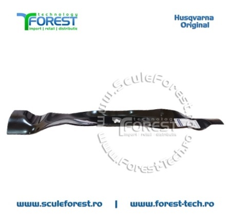 Cutit original dreapta pentru tractor Husqvarna TC242T, TC242TX - 550mm - Img 4