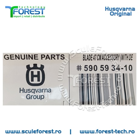 Cutit original pentru masina de tuns gazonul Husqvarna LC247i, LC247iX, LC347iVX - 470mm - Img 7