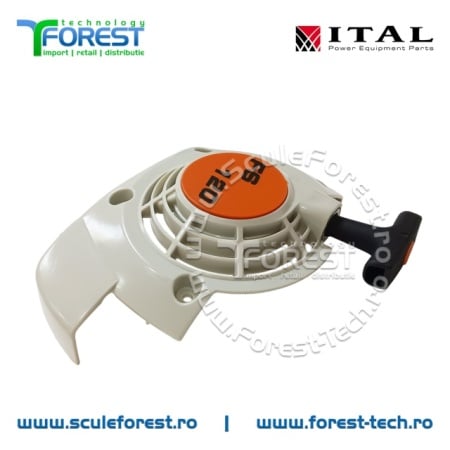 Demaror complet compatibil cal.I motocoasa Stihl FS120, FS200, FS250, FS250R, FS300, FR350, BT121 - Img 4
