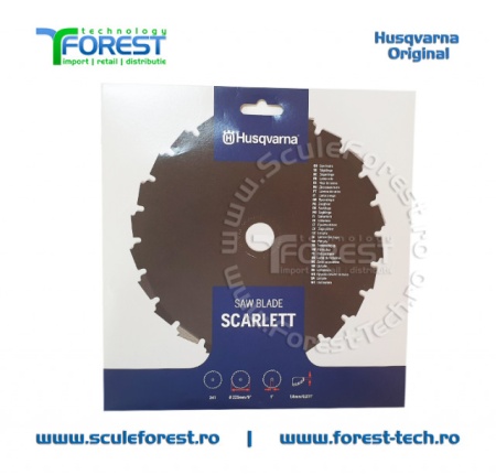 Disc (cutit) motocoasa Husqvarna Scarlett, arbusti 225mm 24dinti | SculeForest - Img 4