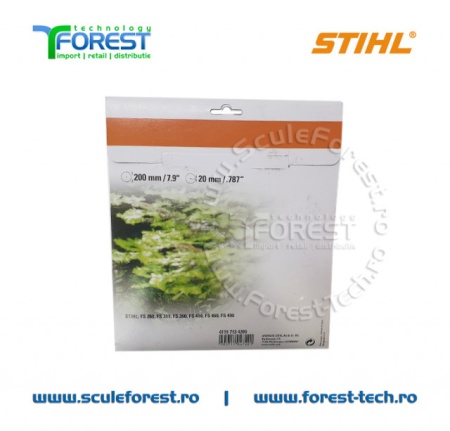 Disc (cutit) motocoasa Stihl, arbusti 200mm 22dinti | SculeForest - Img 6