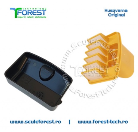 Filtru aer original pentru drujba Husqvarna 135, 140, 435, 435e, 440, 440e - Img 7