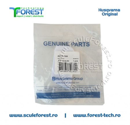 Filtru aer original pentru motocoasa Husqvarna 125C, 125R, 128C, 128R, 128LDX - Img 3